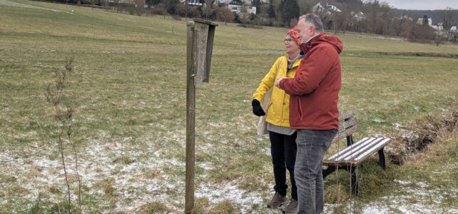 Literaturpfad auf dem Rundweg Literaturpfad auf dem Rundweg